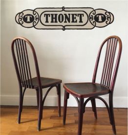 Chaises Thonet  bistrot vintage 1920