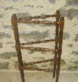 porte serviette pliant vintage