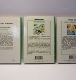 3 bibliothèque verte "Alice/Soeurs Parker" Caroline Quine