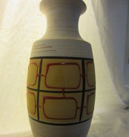 vase W Germany 7060 30cm céramique fat lava