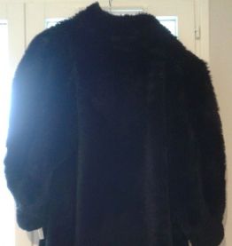 Manteau femme fourrure synthétique vintage