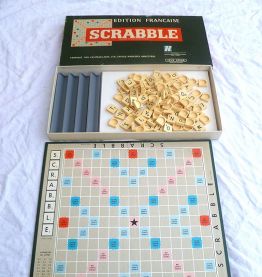jeux  Scrabble ,  vintage