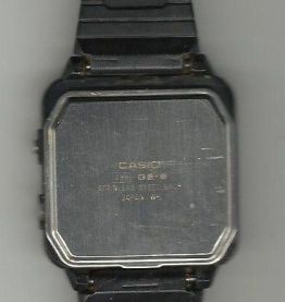 Montre vintage CASIO jeux vidéo de type Game &amp; Watch
