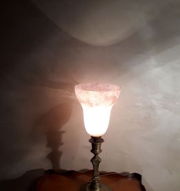 lampe bronze art deco