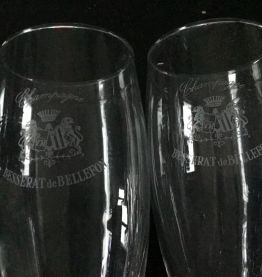 6 verres à champagne 