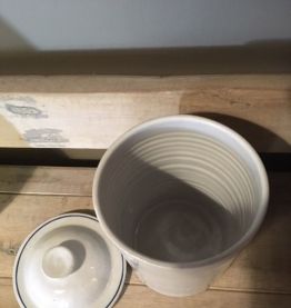 Pot en grès émaillé 