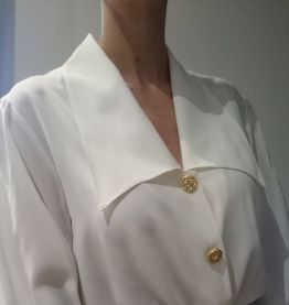 Chemise vintage blanche