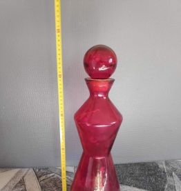 carafe vintage rose vintage des années 70