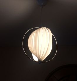 Suspension MOON de V.PANTON pour Louis POULSEN.1960
