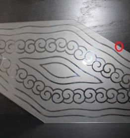 Boîte à biscuits bonbonnière vintage  Art Déco