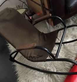 Rocking Chair Tubulaire du Bauhaus 1930s