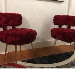 Paire de fauteuil  Vintage marque  PELFRAN