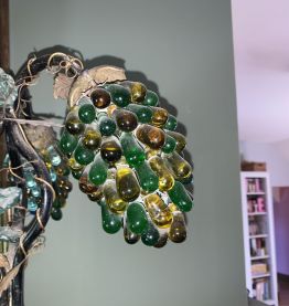 Lampe pâte de verre