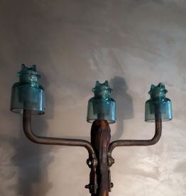 Porte manteau patère  isolateur industrielle   170