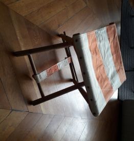 Tabouret pliant années 50