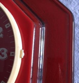 Horloge vintage KIENZLE céramique 1970’s         