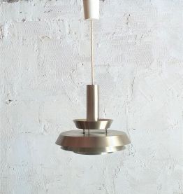 Suspension scandinave aluminium vintage années 60