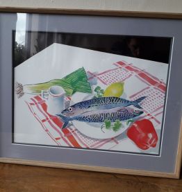 Illustration anglaise vintage