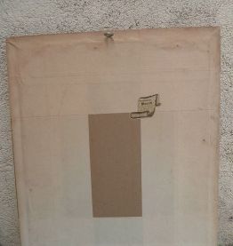 cadre ancien , moniteur des  dames et demoiselles