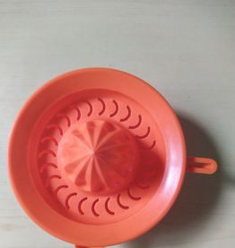 Presse agrumes orange en plastique