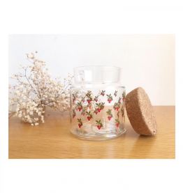 Pot motif cerise