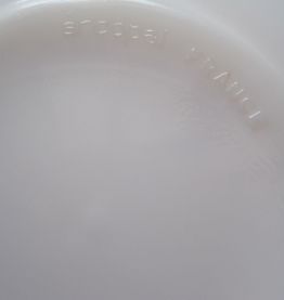 4 grandes  tasses Arcopal vintage à décors de fleurs bleues 