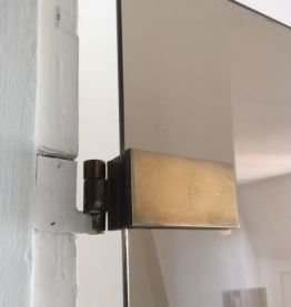 porte en verre fumé