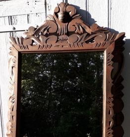 Miroir en bois 96 x59 cm