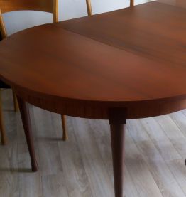 Table Teck Vintage Scandinave