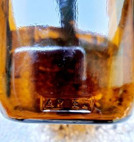 Bocal style apothicaire Ariel vintage 