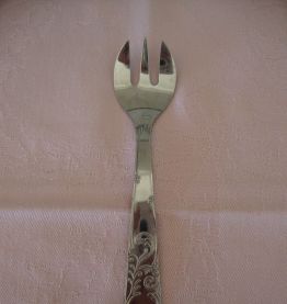 10 fourchettes à huitre en acier inoxydable