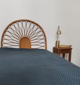 Tête de lit 1 personne en rotin