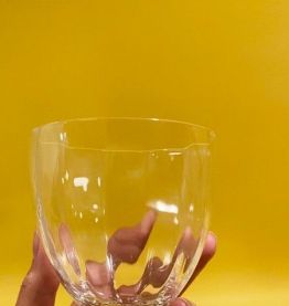 Lot de 6 verres à vin cristal