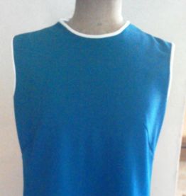 Robe bleue DIOLEN LOFT  70's