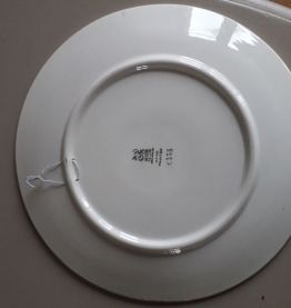 Assiette scandinave signée FAJANS
