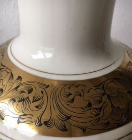 Vase porcelaine de Bavière 