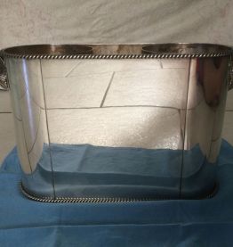 refroidisseur à bouteilles argent