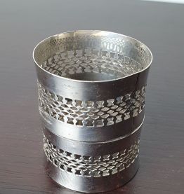 Paire de ronds de serviette