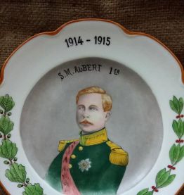 Assiette décorative Haviland - SM Albert Ier