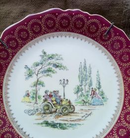 Assiette décorative Lucien Michelaud - Limoges