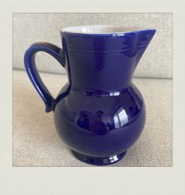 Pichet Émile Henry, bleu azur brillant