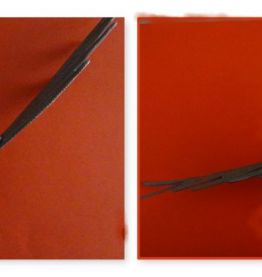 COUPLE D'OISEAUX EN ZING 