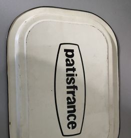 Plateau vintage publicitaire Pastifrance 