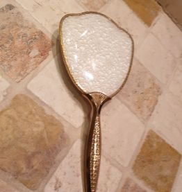 Miroir et brosse années 50