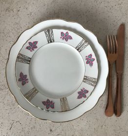 Série de 6 assiettes à dessert