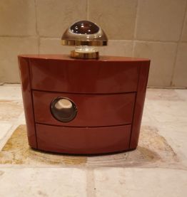 Flacon vide Opium YSL années 80 bouchon verre parfait état