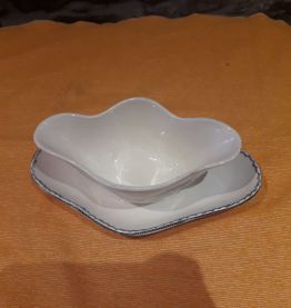 Saucière porcelaine  style anglais