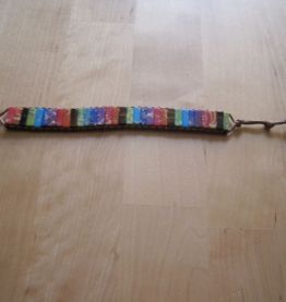 Bracelet mixte pierre  de couleurs naturelle sur cordon fin 