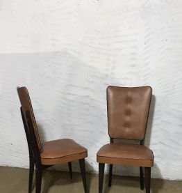 Paire de chaises vintage
