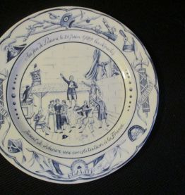 6 assiettes décoratives - Série révolutionnaire